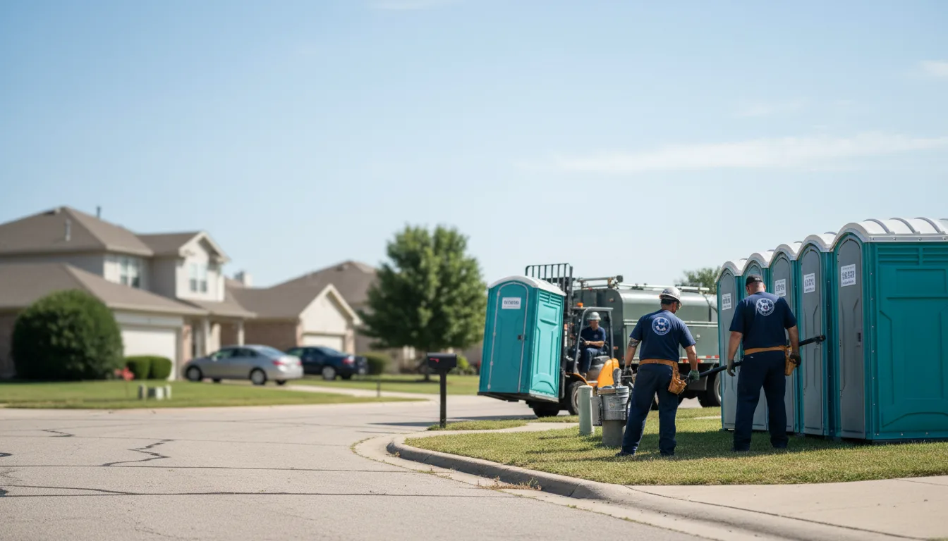 Porta Potty Rental in Bernie, MO near me
